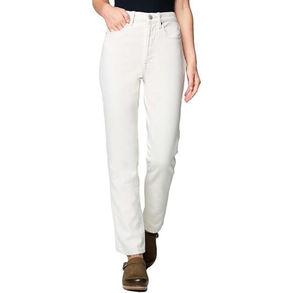 BLANKNYC Baxter Ribcage Straight Leg Jean Natural White Size 27W - Picture 1 of 12